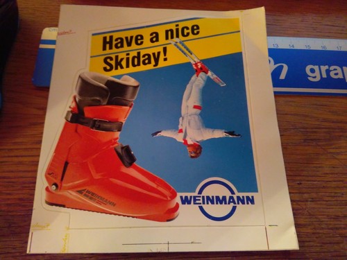 Adesivo vintage sticker ski - adesivo,