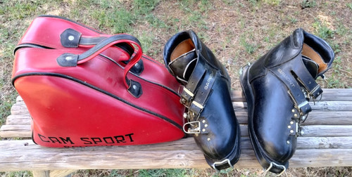 Scarponi sci vintage anni - sci, 60
