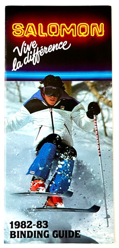 Salomon 1982 attacco - salomon, sci