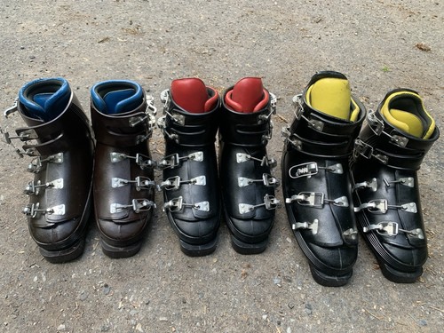 Scarponi sci vintage - sci, lunghi